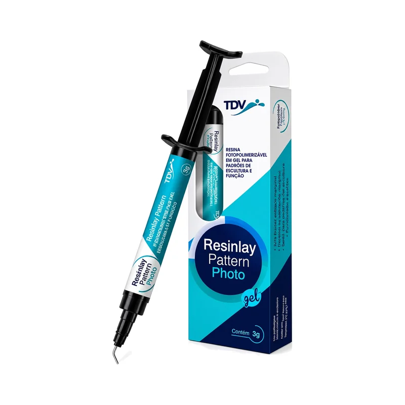 Resinlay Patter Photo GEL X 3 GR + 3 Puntas